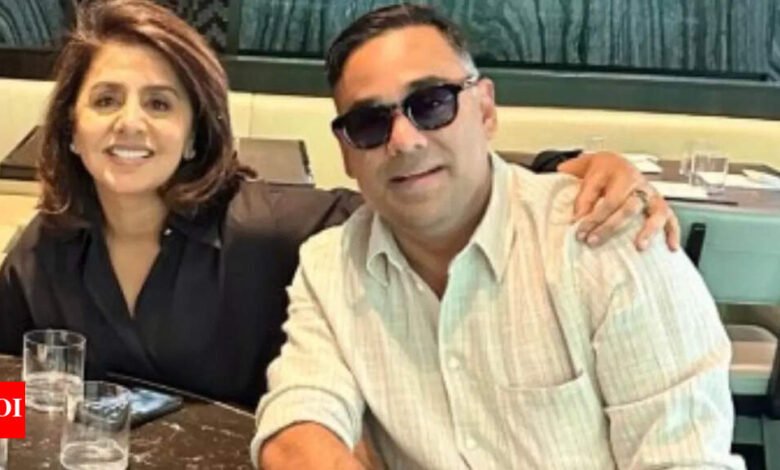 Nitu Kapoor Pen Saludos de cumpleaños dulce para Jamai Bharat Sahini, tira los momentos memorables con su hija Rivima. Noticias de la película hindi