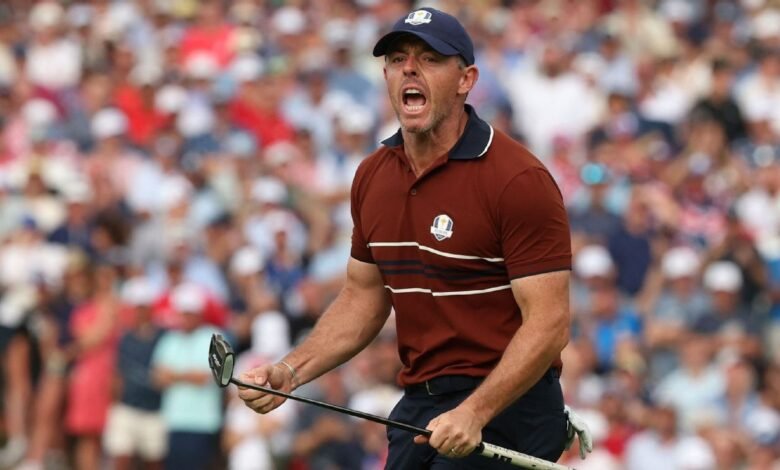 McIlroy, hombro Lowry en Rowdy Ryder Cup