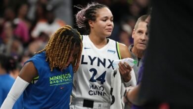 Lynx Rule Napheesa Collier para el Juego 4 con una lesión en el tobillo