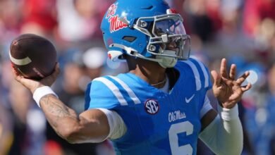 ‘Realmente genial historia’: estrellas de Trinidad Chambliss para Ole Miss