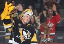 Fleury propuso una oferta de despedida emocional en el juego final con el pingüino.