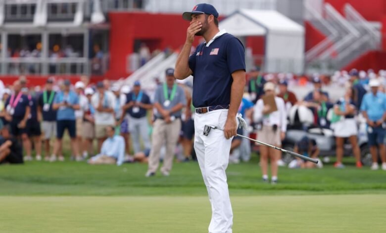 Europa tiene la posición de liderazgo 7 puntos cuando entramos en la Single Ryder Cup