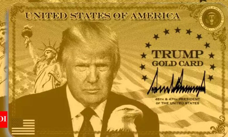 Tarjeta de oro de EE. UU.: Después del aumento de la tarifa de visa H -1B, la nueva tarjeta de Trump proviene de los solicitantes que persiguen el sueño americano: ‘interés se realizó desde revisiones’