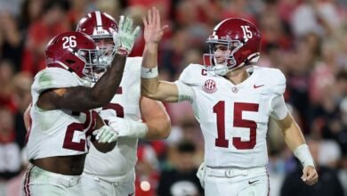 Alabama revirtió a Georgia, mostrando ‘lucha’ después de la primera derrota