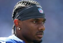 Los gigantes estrella WR Malik Nabers cargados con cargadores