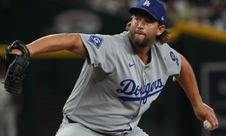 Los Dodgers dejarán a Clayton Kershaw del equipo de comodín