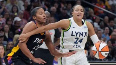 Fuente de WNBA: los datos no muestran enlaces durante la lesión.