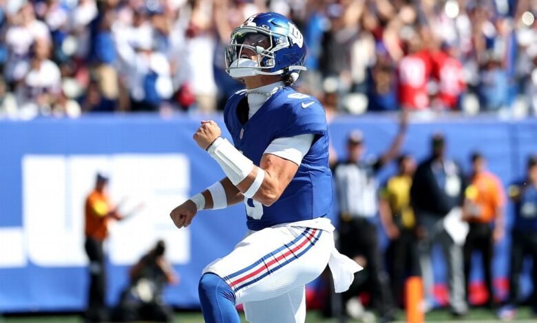 El cargador roto de los Gigantes disparó a los Chargers Tops NFL Semana 4 Trolls