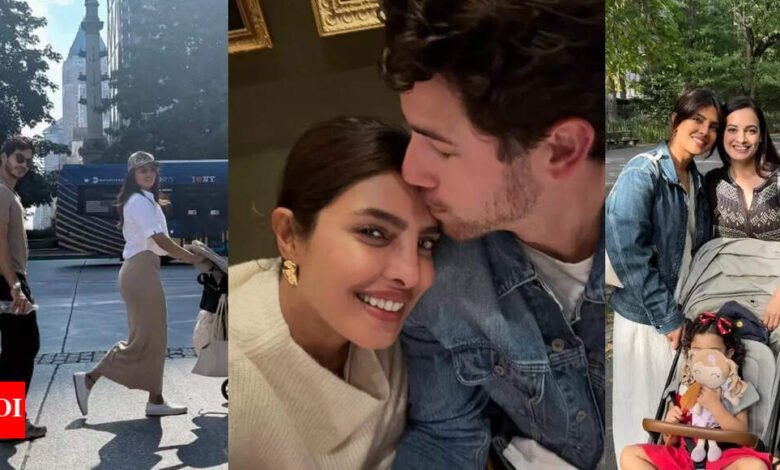 Priyanka Chopra toma Multi Mary para caminar, pasa tiempo con Ishan Khatar en la calle, Dia Mirza en la calle, arrojando fotos románticas con Nick Jonas, ver adentro. Noticias de la película hindi
