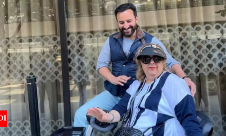 Kareena Kapoor saludó a la tía Rima Jain en su cumpleaños con la selección de Throback con Saif Ali Khan: ‘Best tía’. Noticias de la película hindi