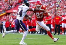 Defensa de los Ravens en el caos con 133 puntos altos a la NFL se permite a través de cuatro partidos