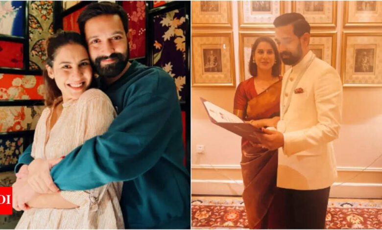 Sheetal Thakur, esposa de Bikrant Massi, retiró la película del Premio Nacional. Ed da la leyenda con la canción venosa