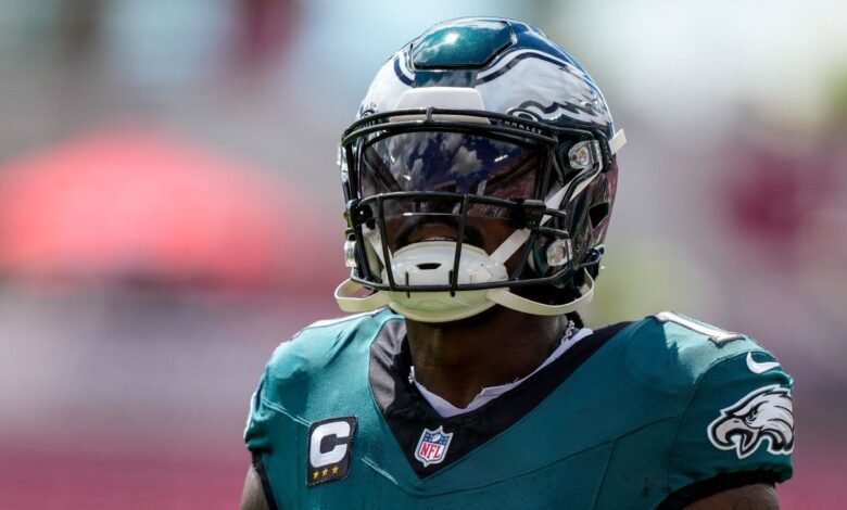 Nick Sirianni cree que AJ Brown quiere permanecer con Eagles