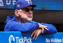 Bruce Bochy como gerente de Texas Rangers