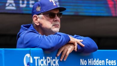 Bruce Bochy como gerente de Texas Rangers