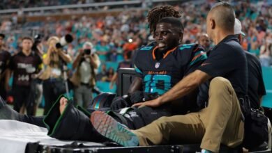 Lesión de Tyreek Hill: lo que significa para la recuperación, los delfines