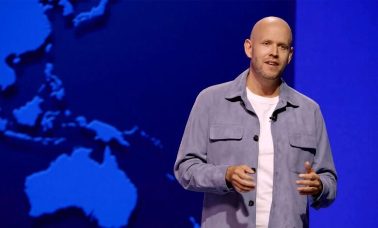 El cofundador de Spotifi, Daniel, es un CEO un rango unas dos décadas después