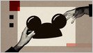 Disney envió un cese y desistido al personaje. El inicio eliminó los personajes de Disney (Sara Fischer/Axios)