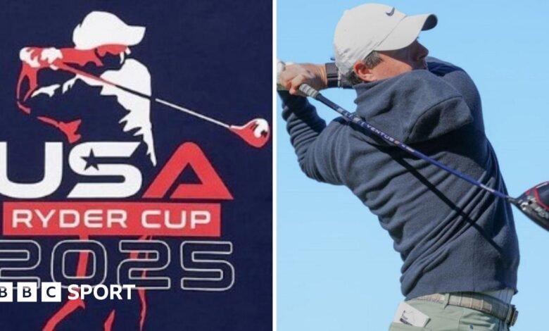 Rory McIlroy: La estrella de la Copa Ryder de Europa dice que el golfista en la camiseta de EE. UU. Se parece a
