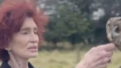 El funeral de Sharon Osburn Ozi vio por primera vez desde que había “devuelto la sonrisa”