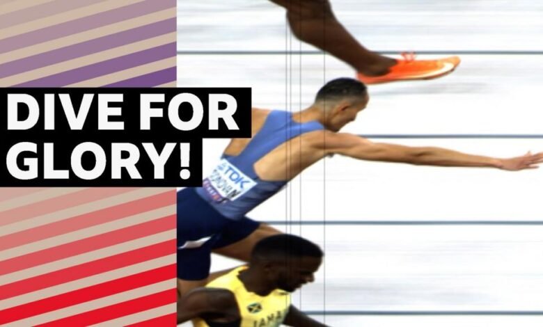 Donovan de GB se sumerge para el lugar en las semi -finales de 400m para superar