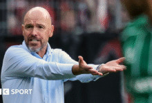 Erik Ten Hag: Bayer Leverkusen despidió el ex anfitrión Manchester United