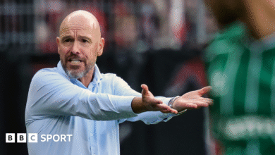 Erik Ten Hag: Bayer Leverkusen despidió el ex anfitrión Manchester United