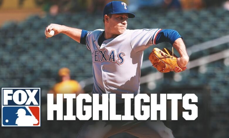Rangers con reflejos atletismo | MLB en Fox