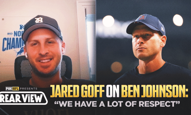 Jared Goff apaga la idea de que leones se retire a Ben Johnson Jared Goff apaga la idea de que leones se retire a Ben Johnson