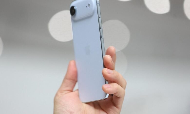 El aire de iPhone de Apple brilla mientras AI permanece en las sombras