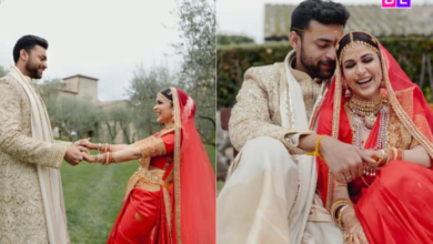 Echa un vistazo a las fotos de su boda viral