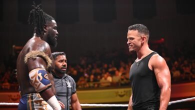 Ricky Saints ganó a Oba Feemi para ganar la posición de NXT en No Mercy 2025.