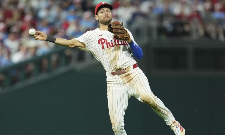 Filis Trea Turner habilitado antes de los playoffs de MLB después del tratamiento del tendón de Aquiles. Filis Trea Turner habilitado antes de los playoffs de MLB después del tratamiento del tendón de Aquiles.