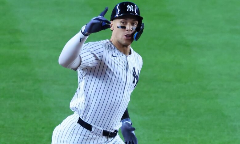Aaron Judge tiene a Joe DiMaggio Link para la lista de la casa de Yankees en casa, Desowlays Milestone