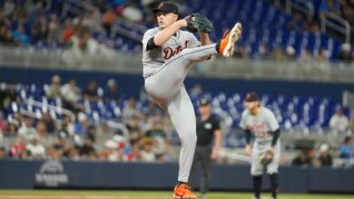 Tarik Skubal escapó con una lesión clara en la cuarta mitad del tigre en comparación con los marlins