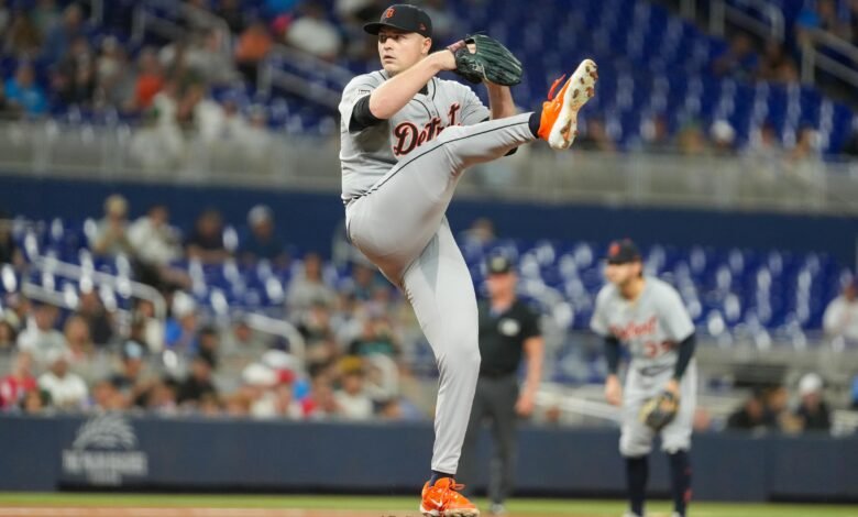 Tarik Skubal escapó con una lesión clara en la cuarta mitad del tigre en comparación con los marlins Tarik Skubal escapó con una lesión clara en la cuarta mitad del tigre en comparación con los marlins
