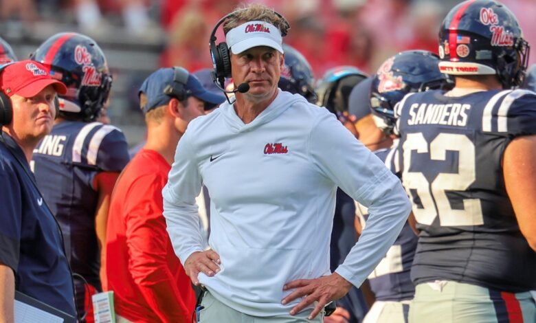 Lane Kiffin Rips SEC SHARELS, Ole Miss Play Oklahoma ‘no significa nada’