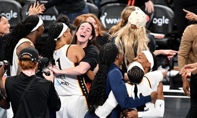 Caitlin Clark celebra la triste victoria de Fever contra el sueño en las redes sociales, HC HC