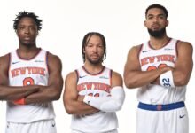 Karl Anthony-Towns Trolls Jalen Brunson con Photoshop después del Día de los Medios de Knicks