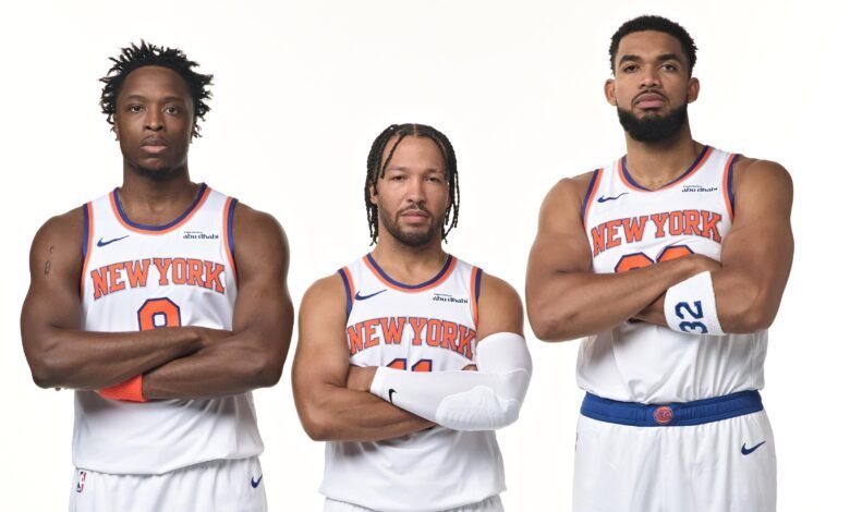 Karl Anthony-Towns Trolls Jalen Brunson con Photoshop después del Día de los Medios de Knicks
