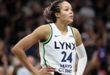 Lynx’s Naphesa Collier con una lesión en el tobillo para el Juego de Must-Win 4 vs. Mercurio