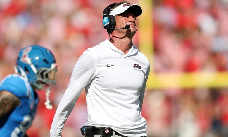 Lane Kiffin Troll de hija bf whit Weeks, LSU HC Brian Kelly después de Ole Miss Win