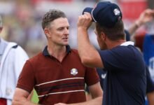 Justin Rose habla argumentado con Bryson Dechambeau en el video viral de la Copa Ryder en el segundo día.