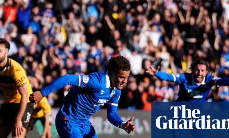 Ganadores de Max Aarons Rangers en Livingston para reducir la presión sobre Martin | Chip Scot de primer nivel