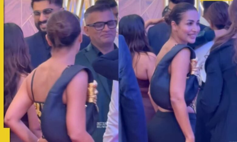 Malaika Arora, el evento de Arjun Kapoor ha sido ignorado el uno al otro, ver video viral