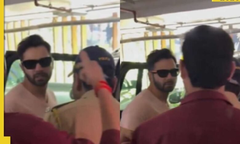 Varun Dhawan está callado por supuestamente abusar de la gente después de un pequeño accidente; Los fanáticos alimentan al actor: ver