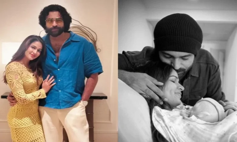 VIDEO: Varun Tej y Lavaya Tripathi Bungalow Flores Dan la bienvenida a su bebé recién nacido