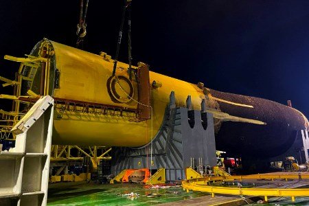 James Fisher completa un corte monopil de 10 m de diámetro