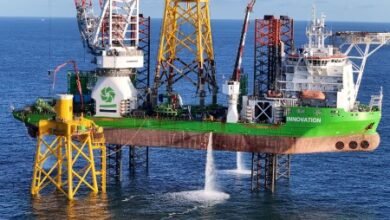 Ocean Winds celebra la instalación de First Foundation en Offshore Wind Farm