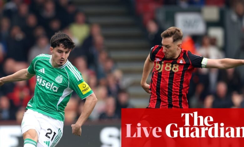 Bournemouth v Newcastle United: Premier League – Live | Liga Premier
